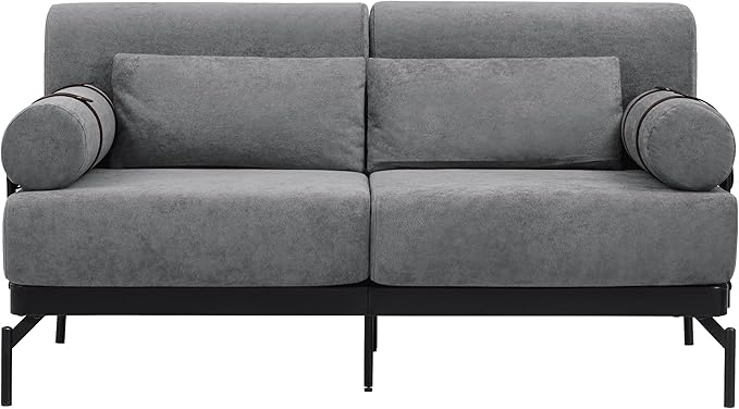 Modern Loveseat Sofa 59" Sofa Couch 2-Seater Sofa - Image 5