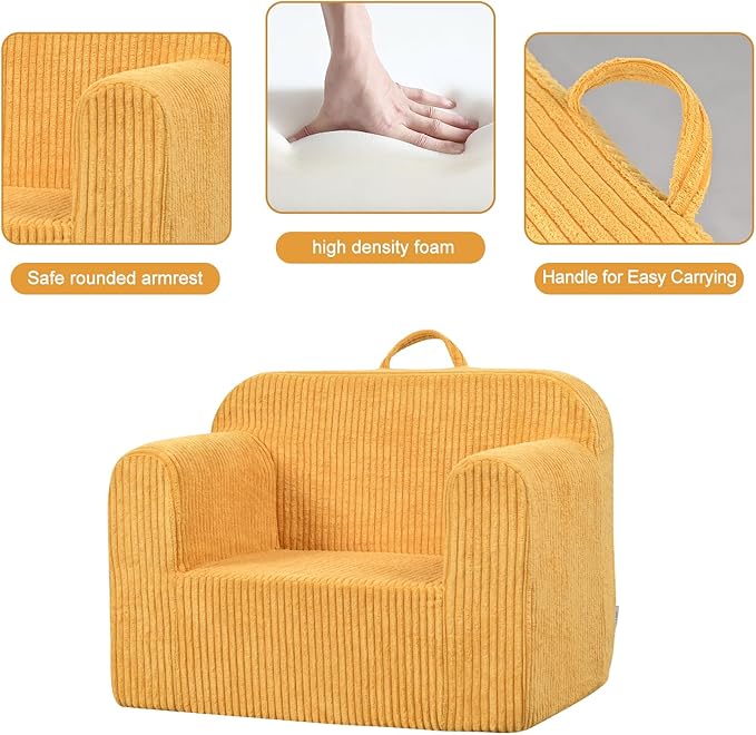 Getifun Kids Sofa, 2-in-1 Comfy Toddler Couch, Soft Sherpa Fold Out Toddler - Image 7