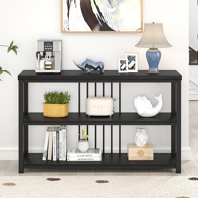 FOLUBAN Entryway Table, Modern Sofa Console Table - Image 7