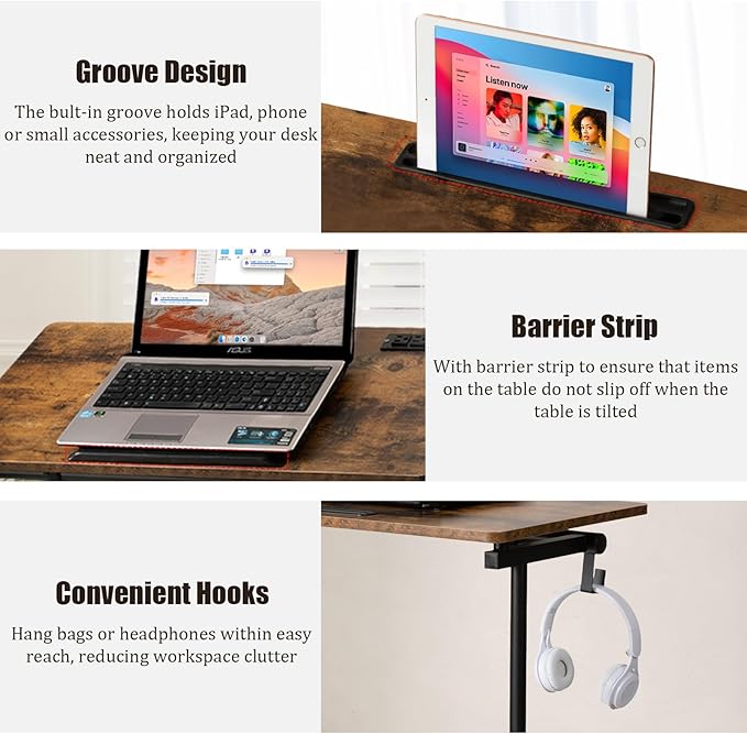 SIDUCAL Standing Desk Height Adjustable - Image 7