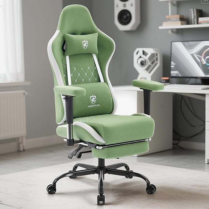 Gaming Chair Breathable Fabric, Computer Office Chair - Image 2