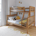 Max & Lily Bunk Bed Twin Over Full Size by MaxLily