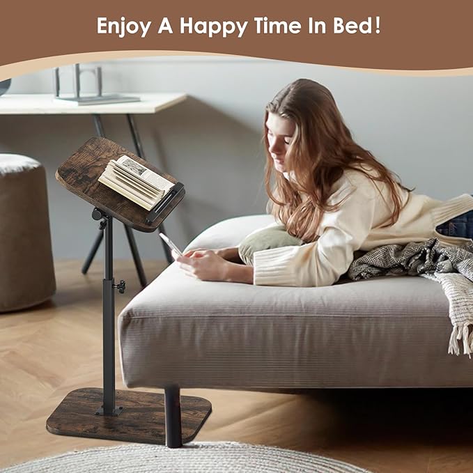 Sofa Couch Arm Table Tv Tray Small Bed Stand C Shaped Side End Tables - Image 5
