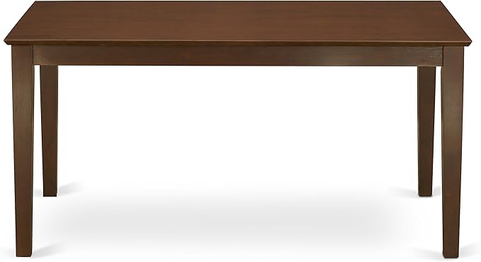 East West Furniture CAIP6-MAH-C 6 Piece Modern Dining Table Set Contains a - Image 3