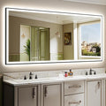 88x38 Inch LED Bathroom Mirror by YEELAIT