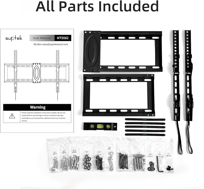 Suptek Tilt TV Wall Mount Bracket - Image 9