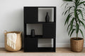 GHC 3 Tier Bookshelf, Wood Decorative Storage Shelving, Modern Freestanding by GHC