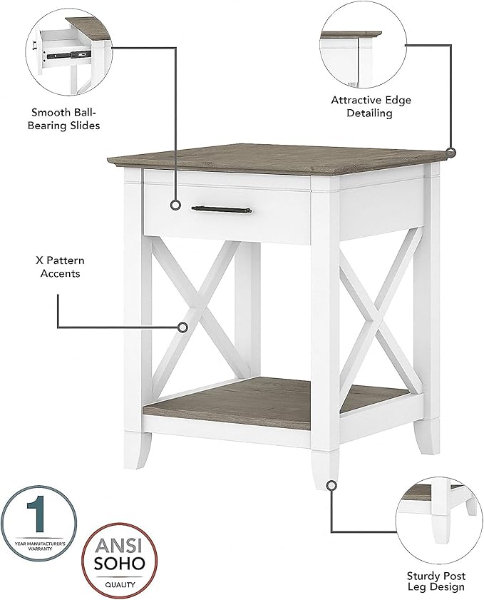Bush Furniture Key West Coffee Table - Image 5