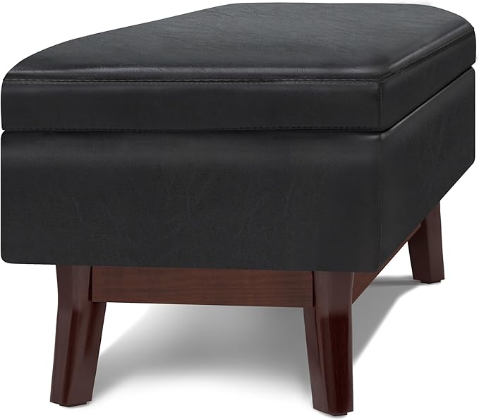 SIMPLIHOME Owen 48 inch Wide Mid Century Modern Rectangle Rectangular Storage - Image 8