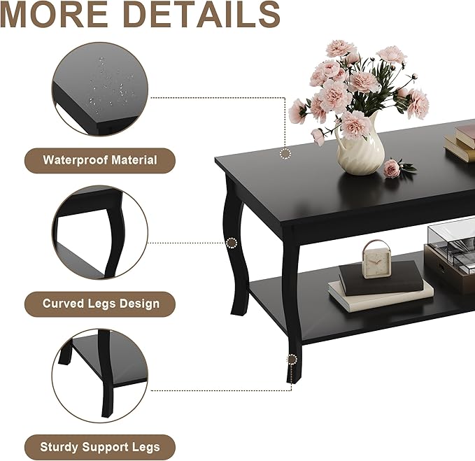 ChooChoo Coffee Table, Modern Center Table - Image 5