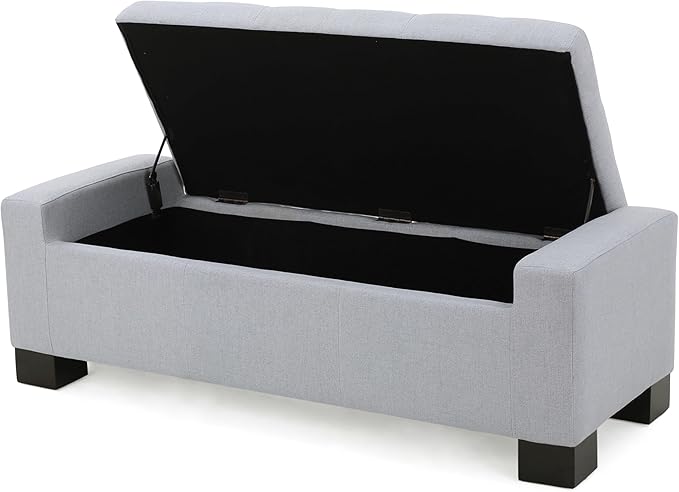 Ball & Cast 50.8" Upholstered Storage Ottoman - Image 6