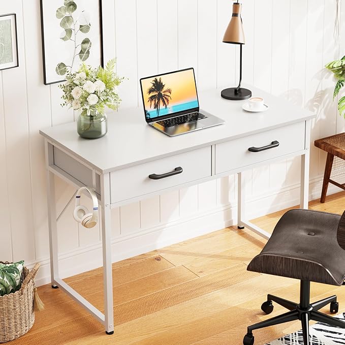 Casaottima 40 Inch Small Office Computer Desk - Image 5