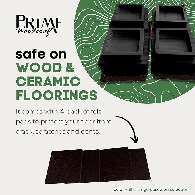 Walnut Wood Risers - Image 8
