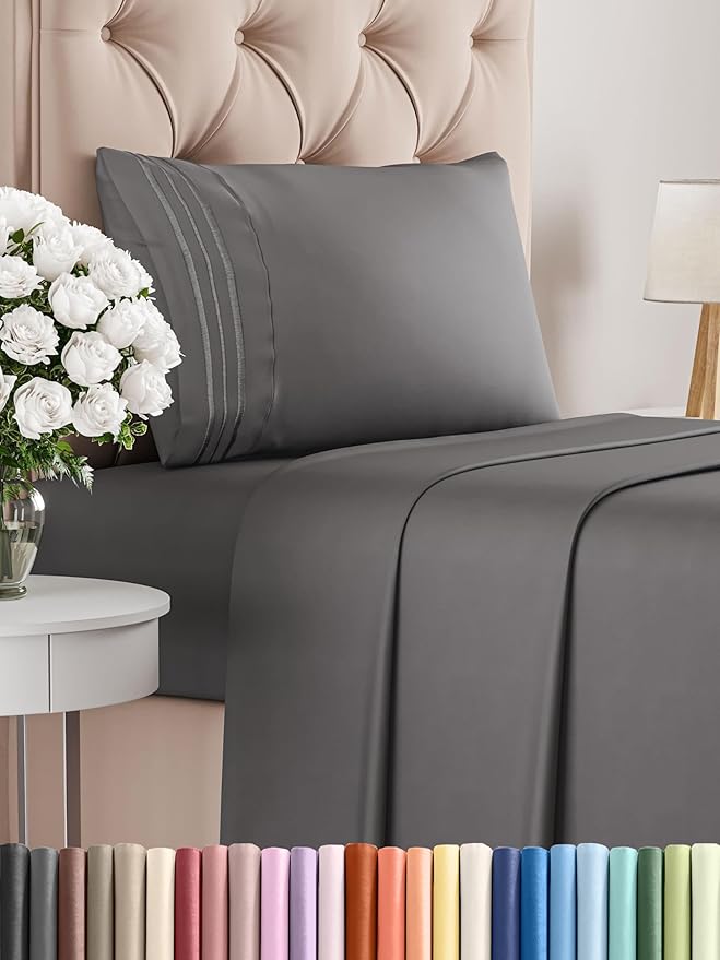 Twin XL Size 3 Piece Sheet Set by CGKUnlimited