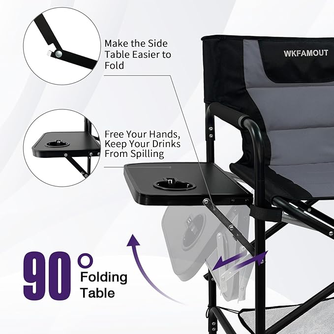 Tall Folding Directors Chair - Image 5