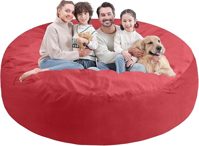 7FT Bean Bag Chair, Large Bean Bag Chairs by SIMFLAG