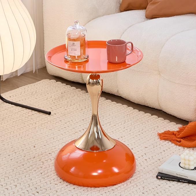 Stylish Hourglass Side Table - Image 4