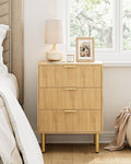 Night Stand, Tall Bedside Table by AEPOALUA
