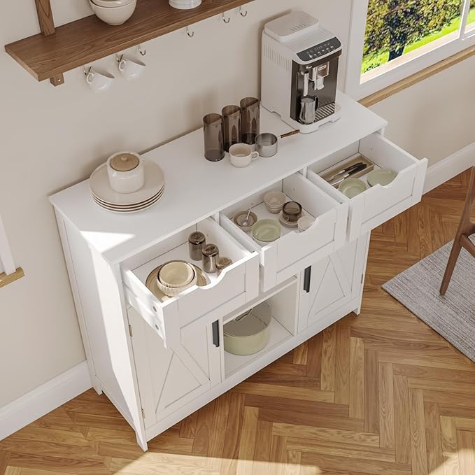 Storage Cabinet, Coffee Bar Cabinet - Image 5