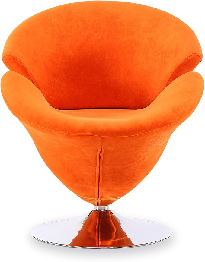 Manhattan Comfort Tulip Swivel Accent Chair Set of 2 - Image 7