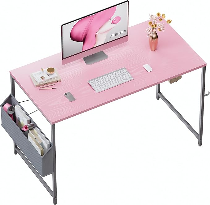 Pamray 47 Inch Computer Desk for Small Spaces by PAMRAY