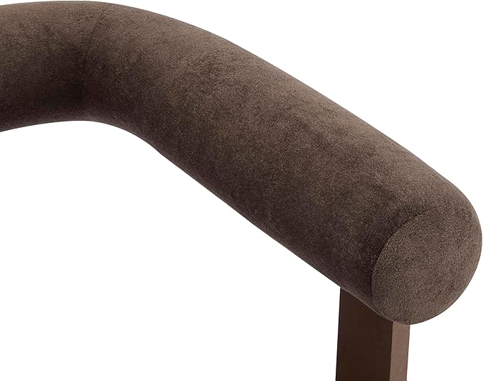 Christopher Knight Home Rones Modern Velvet Upholstered Accent Chair, Wooden - Image 12