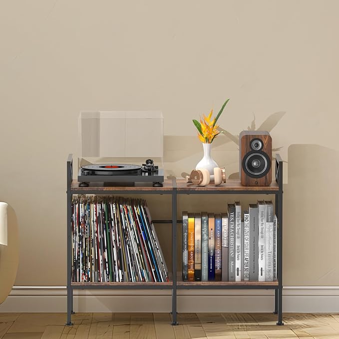 Vinyl Record Storage, Record Player Cabinet, Record Player Stand - Image 6