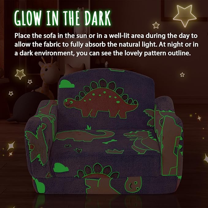 Thick Comfy Toddler Chair and Couch - Image 5