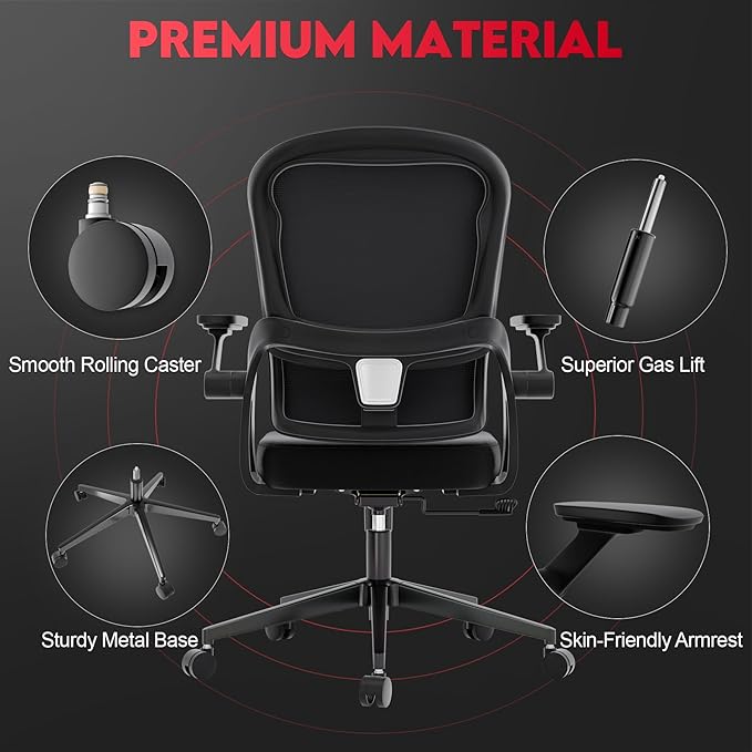 Big and Tall Ergonomic Office Chair，400LB Comfy Desk Chairs - Image 6
