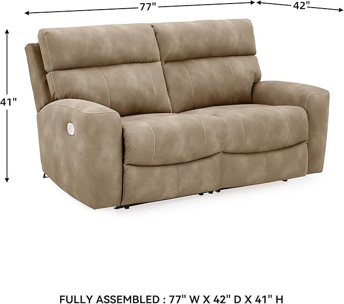 Signature Design by Ashley Next-Gen DuraPella Contemporary Faux Leather Modular - Image 3