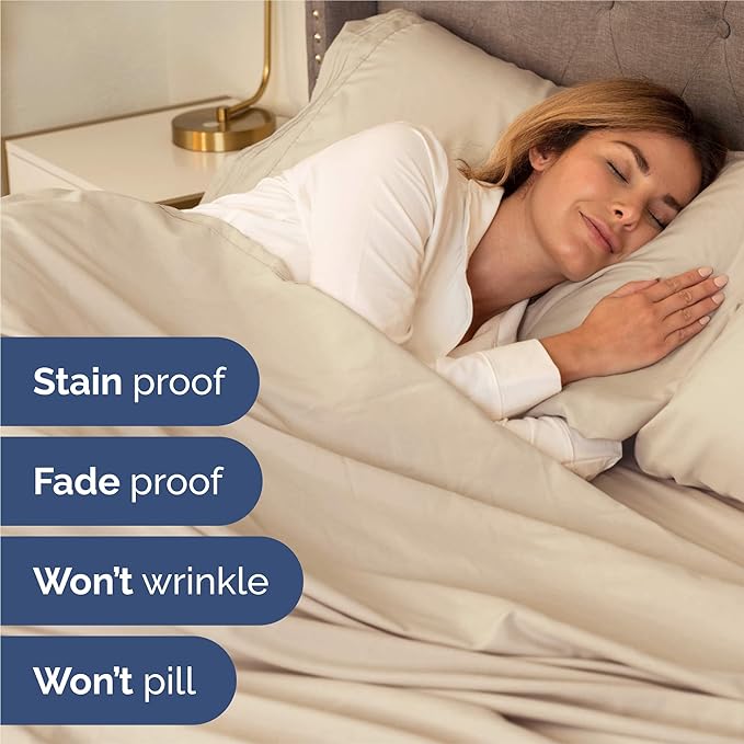 Split King Size 5 Piece Sheet Set - Image 5