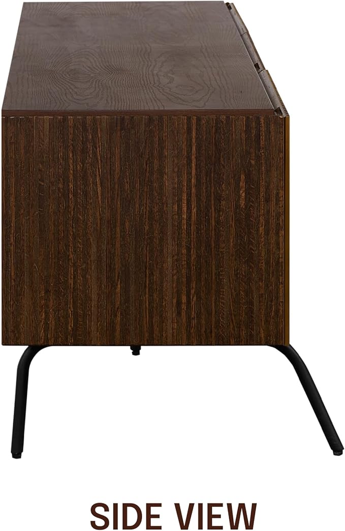 NTC Veil TV Stand with 3 Doors for TVs up to 60’’, Media Console with Vertical - Image 7