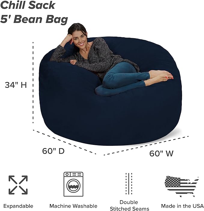 Chill Sack Bean Bag Chair - Image 3