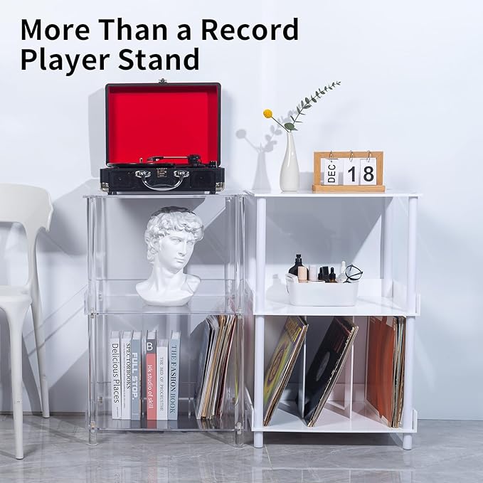 Antilope 18x14 Acrylic Record Player Stand - Image 6