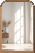 24"x36" Solid Wood Bathroom Mirror Tempered Glass by Acovy
