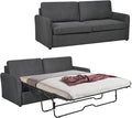Queen Size Pull Out Sofa Bed, Convertible Sleeper Sofa Couch by Mixcous