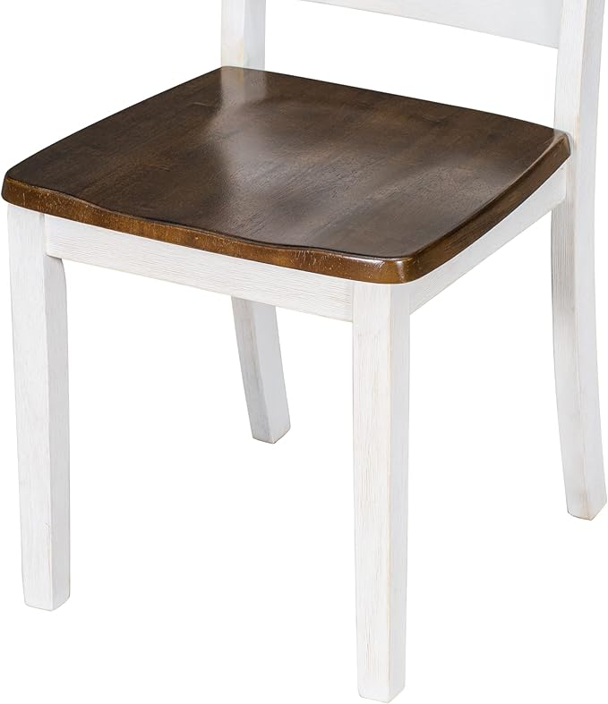 Merax 6-Piece Wooden Rectangular Dining Table Set - Image 9