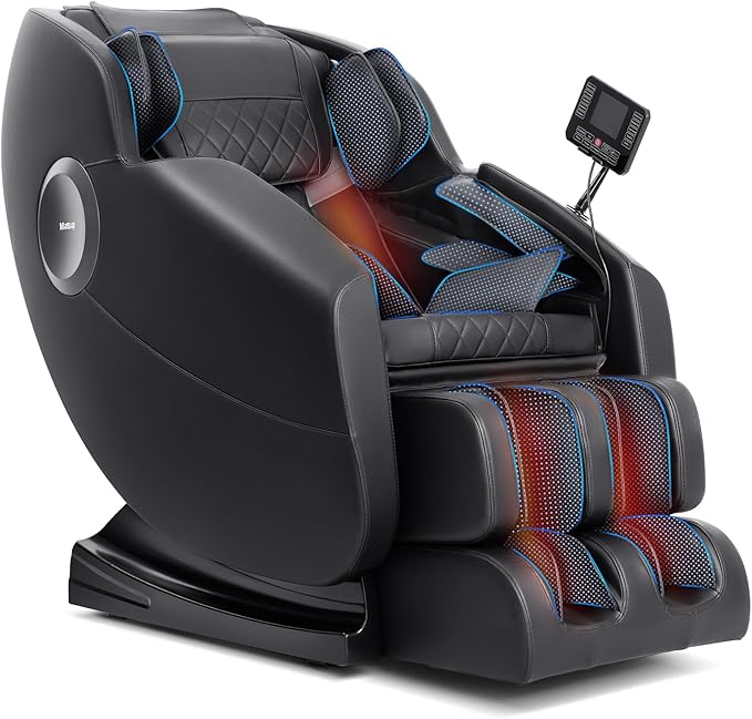 Massage Chair, Zero Gravity Full Body Massage Chair, Shiatsu Recliner by Mazzup