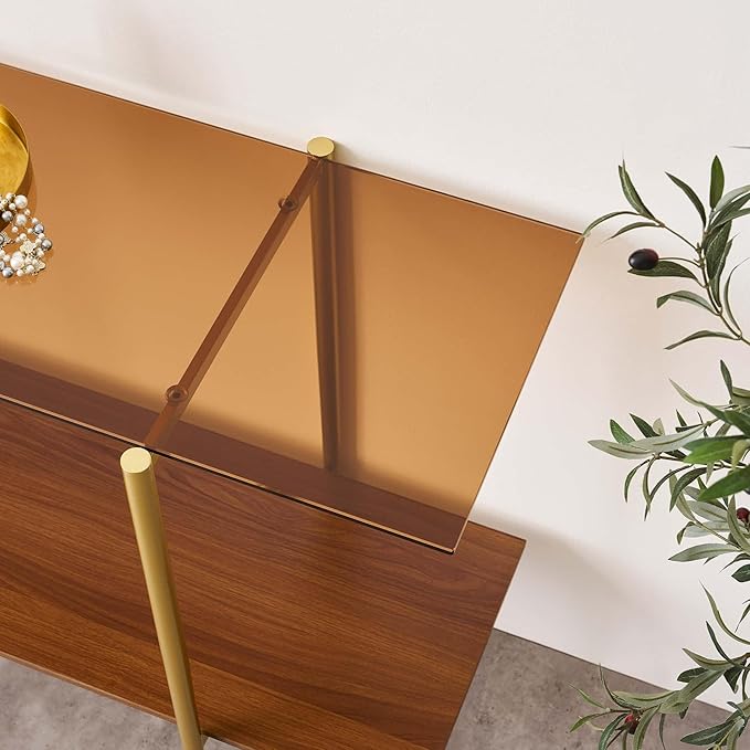 Extra Large Glass Console Table - Image 8