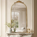 Antique Gold Vintage Wall Mirror 24"x48" by COODAY