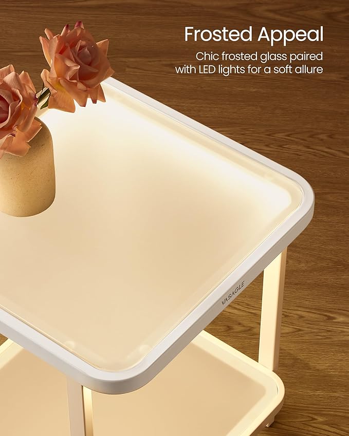 VASAGLE End Table, 2-Tier Side Table - Image 6