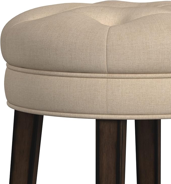 Hillsdale Krauss Backless Swivel Counter Stool, Charcoal Gray Finish - Image 5