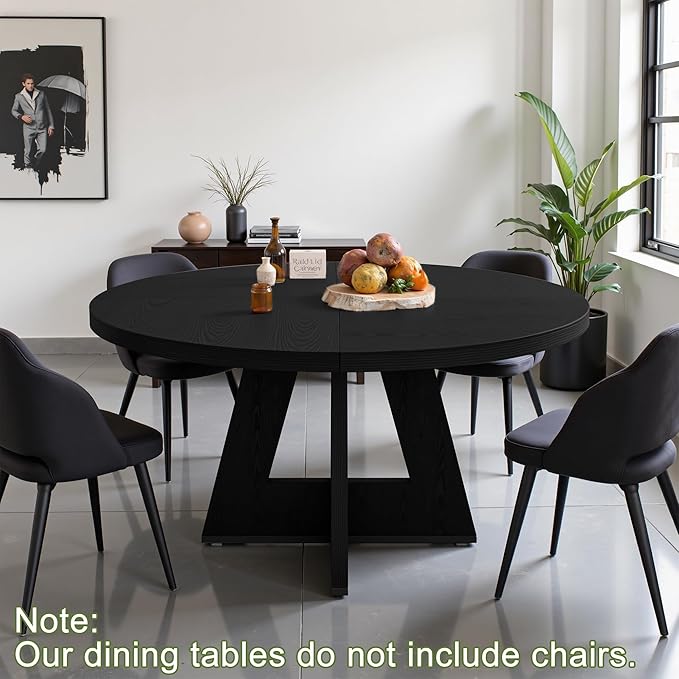 NicBex 47-Inch Round Dining Table - Image 5