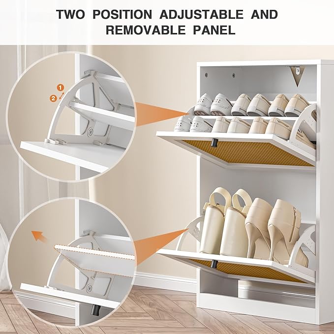 Shoe Storage Cabinet for Entryway - Image 6