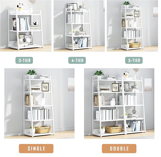 IOTXY 5 Tier Open Bookshelf - Image 7