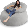 HABUTWAY Bean Bag Chair with U-shaped Pillow by HABUTWAYMakeYourLifeComfortable