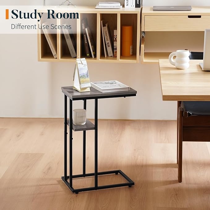 Yoobure C Shaped End Table, Side Table - Image 2