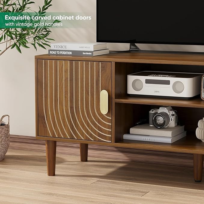 47" TV Stand for TVs up to 55 Inch, Entertainment Center - Image 3