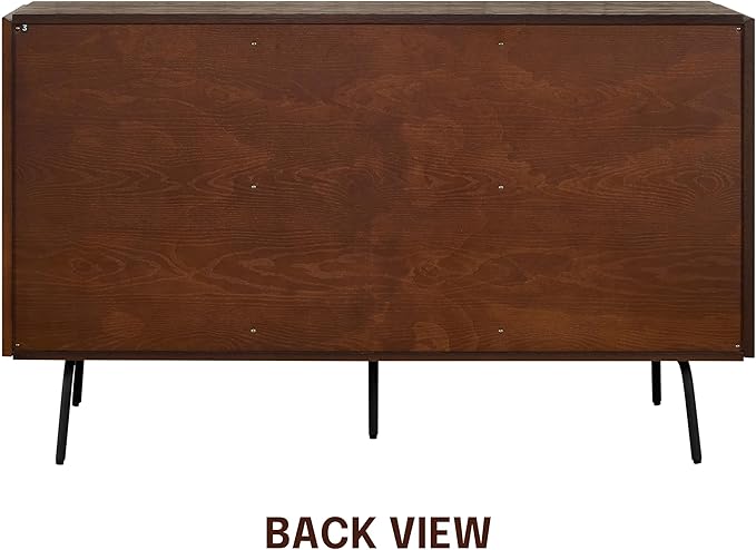 NTC MOSSIC Sideboard with 2 Doors and 3 Drawers, Buffet Cabinet with Natural - Image 5