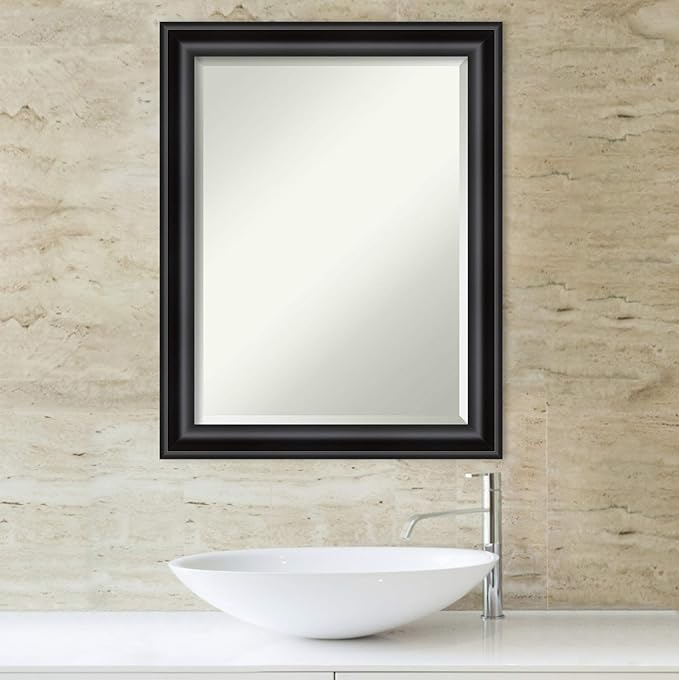 Amanti Art Black Bathroom Mirror - Image 5